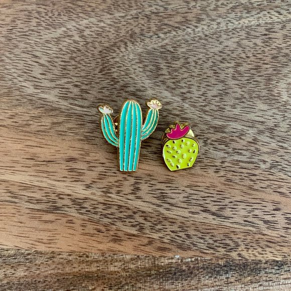 Accessories - Cactus & Pineapple Buttons